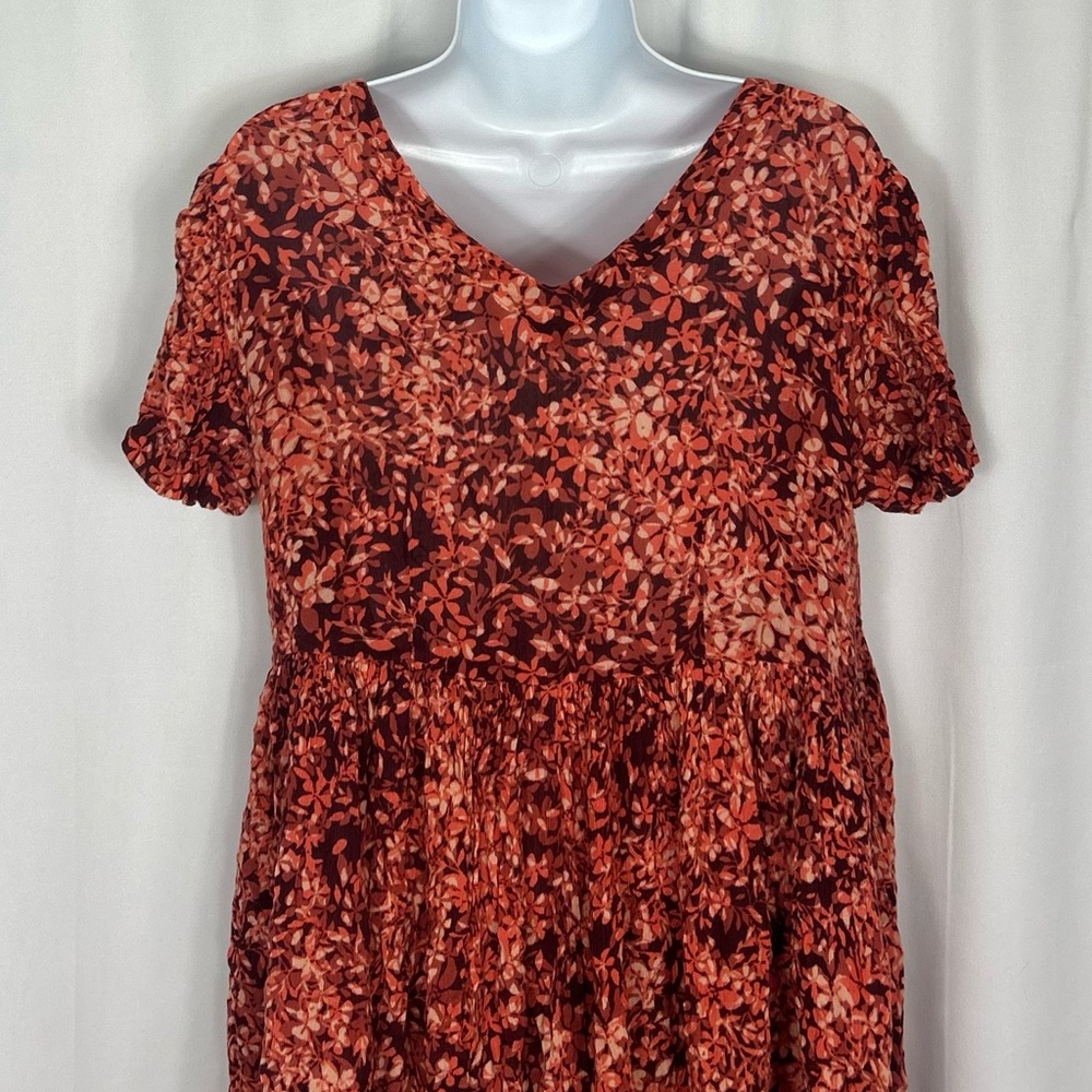 Woman Within short sleeve button front dress 14W - Picture 7 of 10